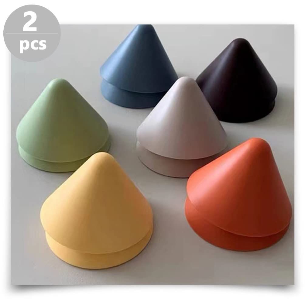 Silicone Pot Lid Knobs & Heat Resistant Oven Mitts - 1 Pair Orange Kitchen Potholders for Cooking, Baking, Grilling - Non-Slip Grip, Burn Protection for Stovetop, Oven & BBQ Use