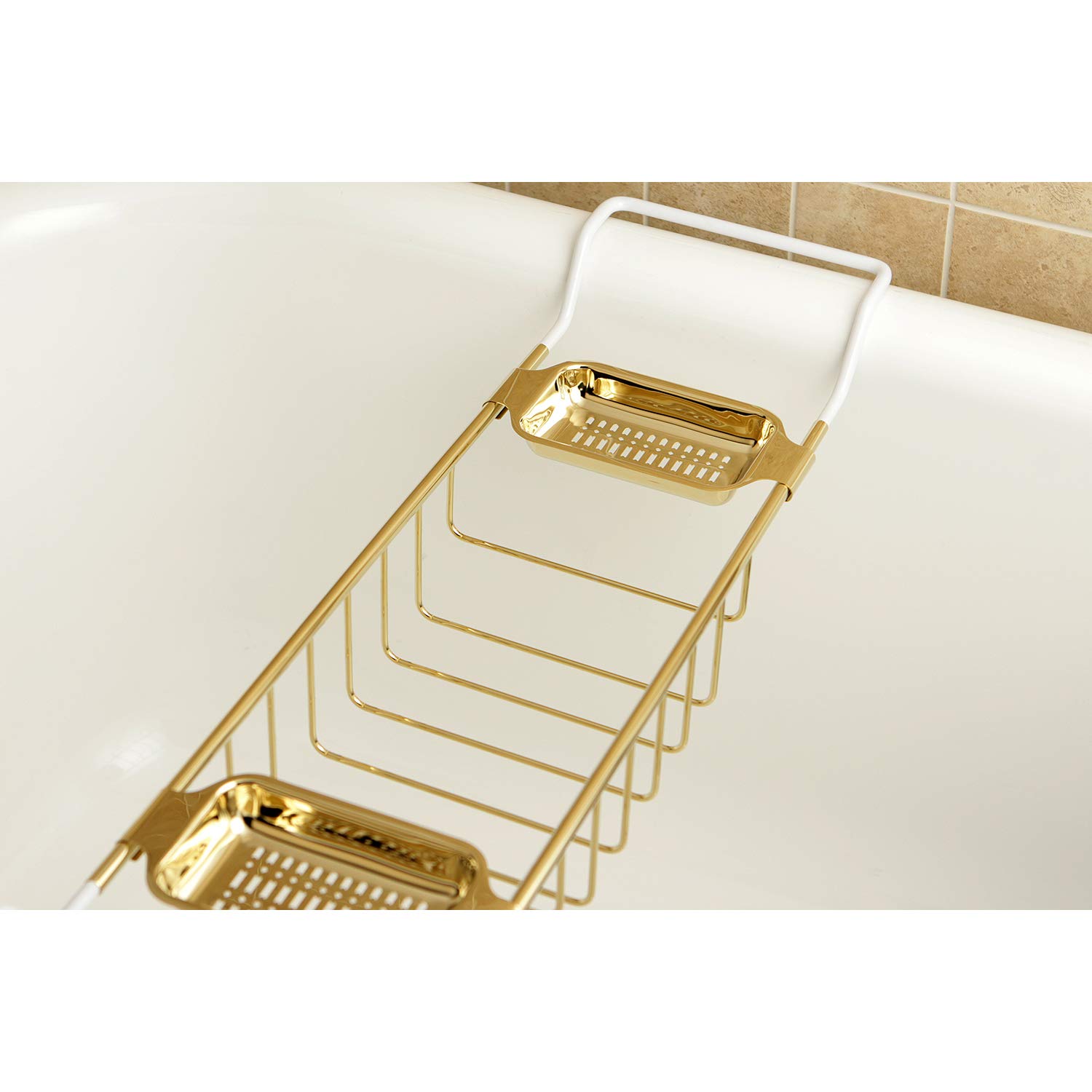 Kingston Brass CC2152 Adjustable Vintage Bathtub Caddy Tray - 26
