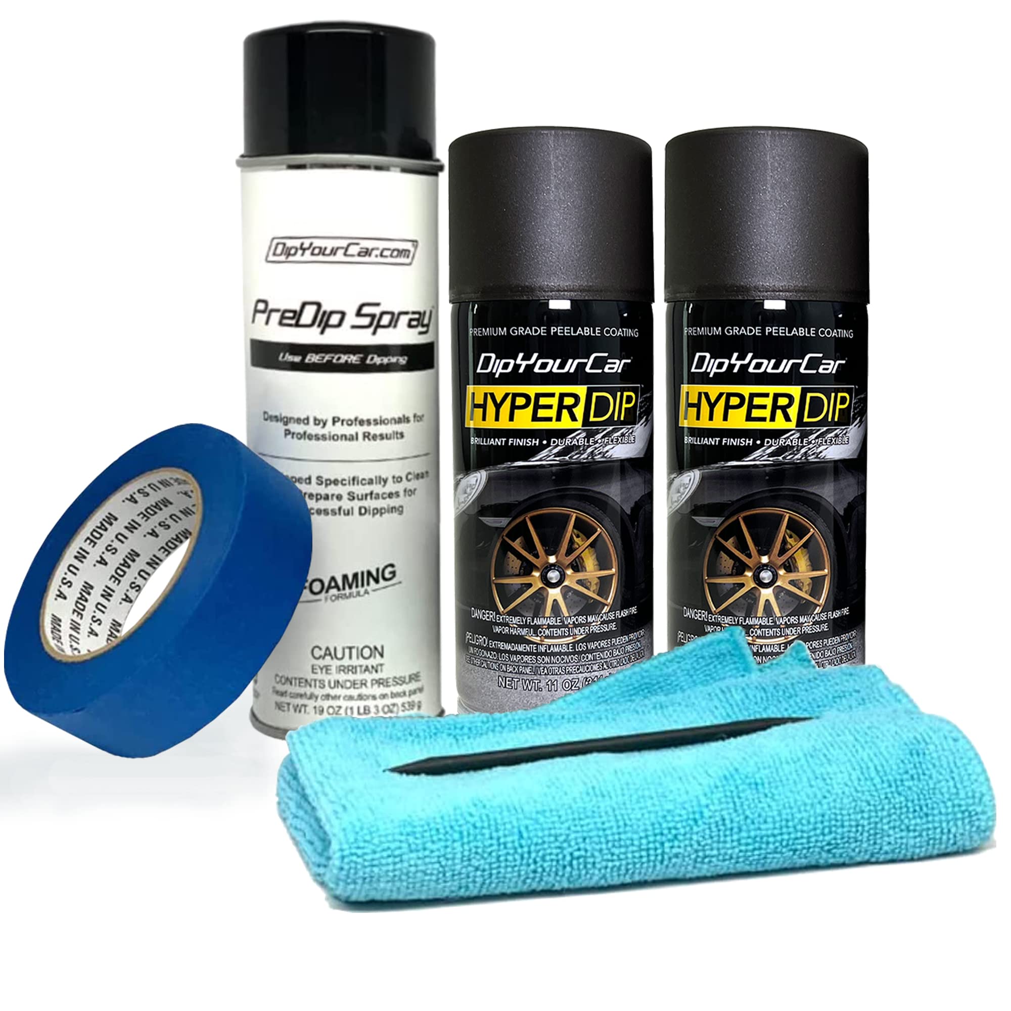 DipYourCar HyperDip Peelable Emblem Car Paint Kit - DIY Automotive Spray Paint Set with Removable Auto Paint for Car Badges & Logos | Brass Monkey Color | Perfect for Customizing Vehicles, Motorcycles & Accessories