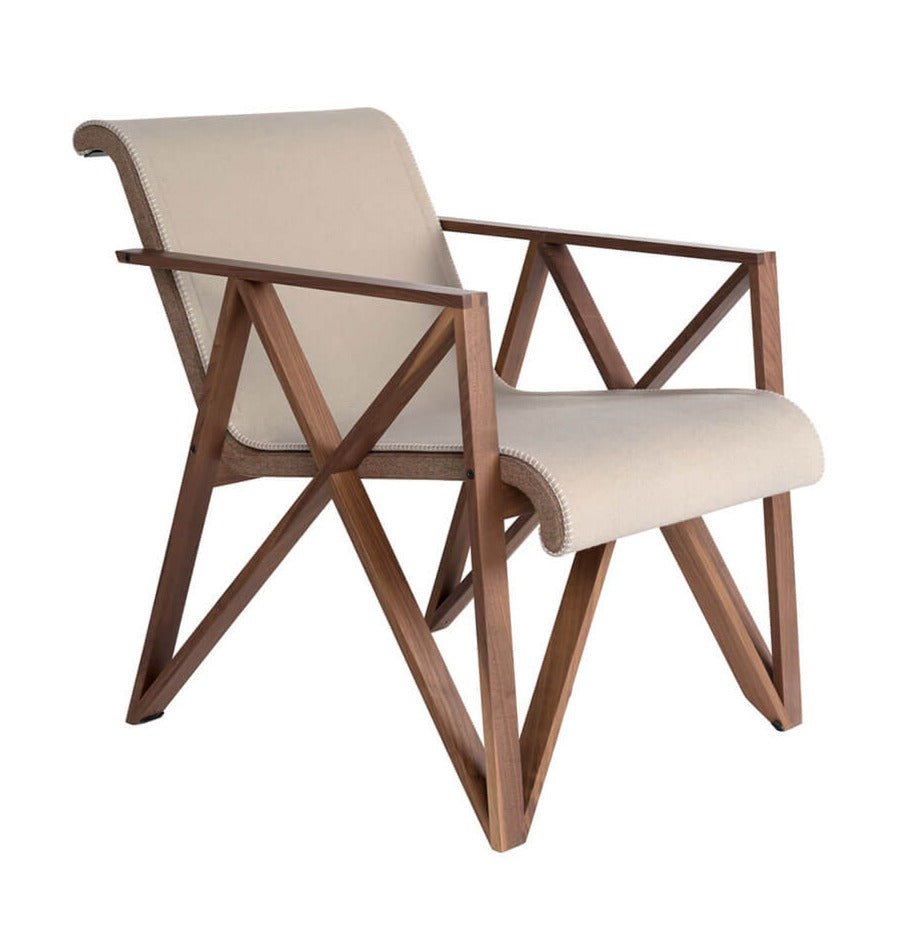 Gerrit Rietveld Metz Armchair - Mid-Century Modern Wooden Chair for Living Room, Office & Lounge - Iconic Dutch Design Furniture for Home Decor