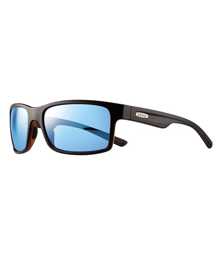 Matte Black Tortoise Frame With Blue Water Photochromic Lens