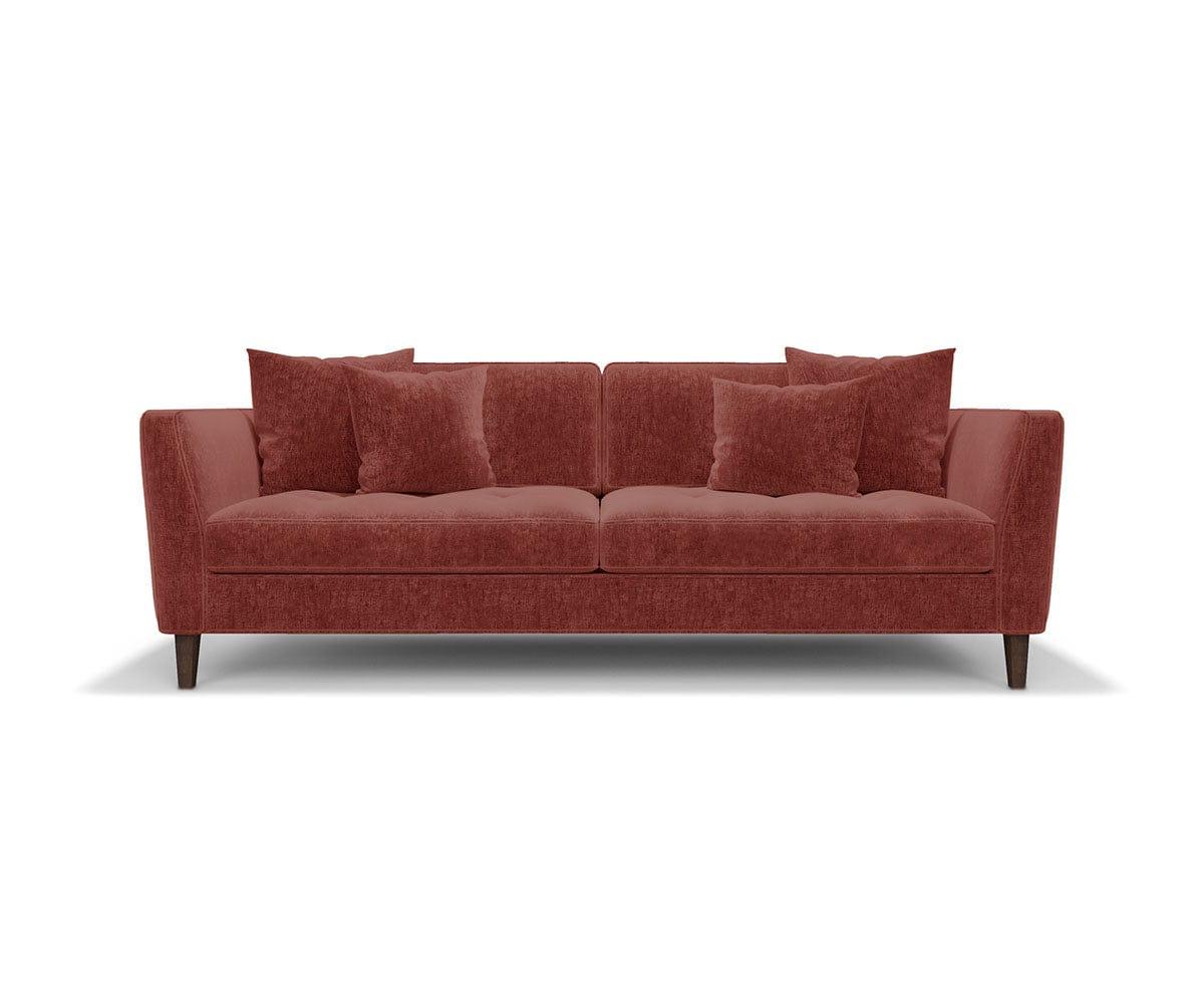 Maeve Sofa - Modern Comfortable Sectional Couch for Living Room, Lounge & Family Room - Soft Fabric Upholstery with Sturdy Frame - Perfect for Relaxing, Entertaining & Movie Nights