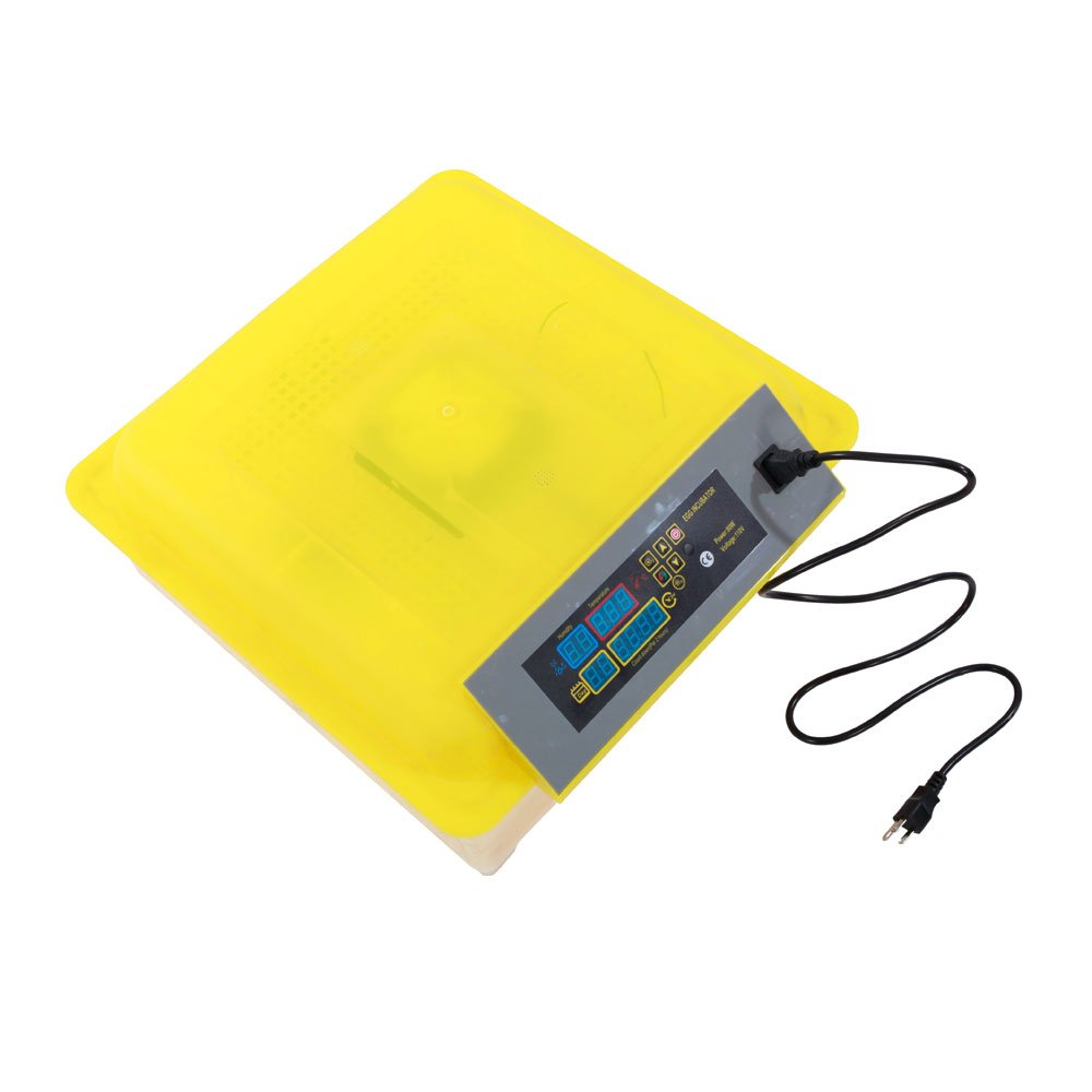 Automatic Egg Incubator for Chicken, Duck & Poultry - Digital Temperature Control with LED Candler & Auto Turner - Perfect for Home Farming, Classroom Projects & Backyard Hatching (12 Eggs Capacity)