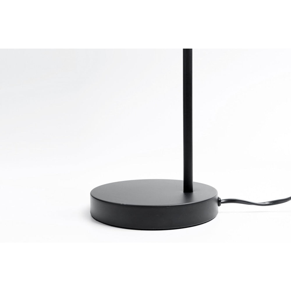 Adjustable Black Metal Table Desk Lamp with Shade - Perfect for Home Office, Study, and Reading Lighting