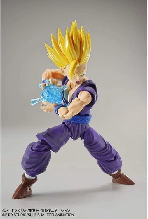 Dragon Ball Z Figure-Rise Standard Super Saiyan 2 Son Gohan Action Figure - New Packaging | Anime Collectible for Display & Gifts