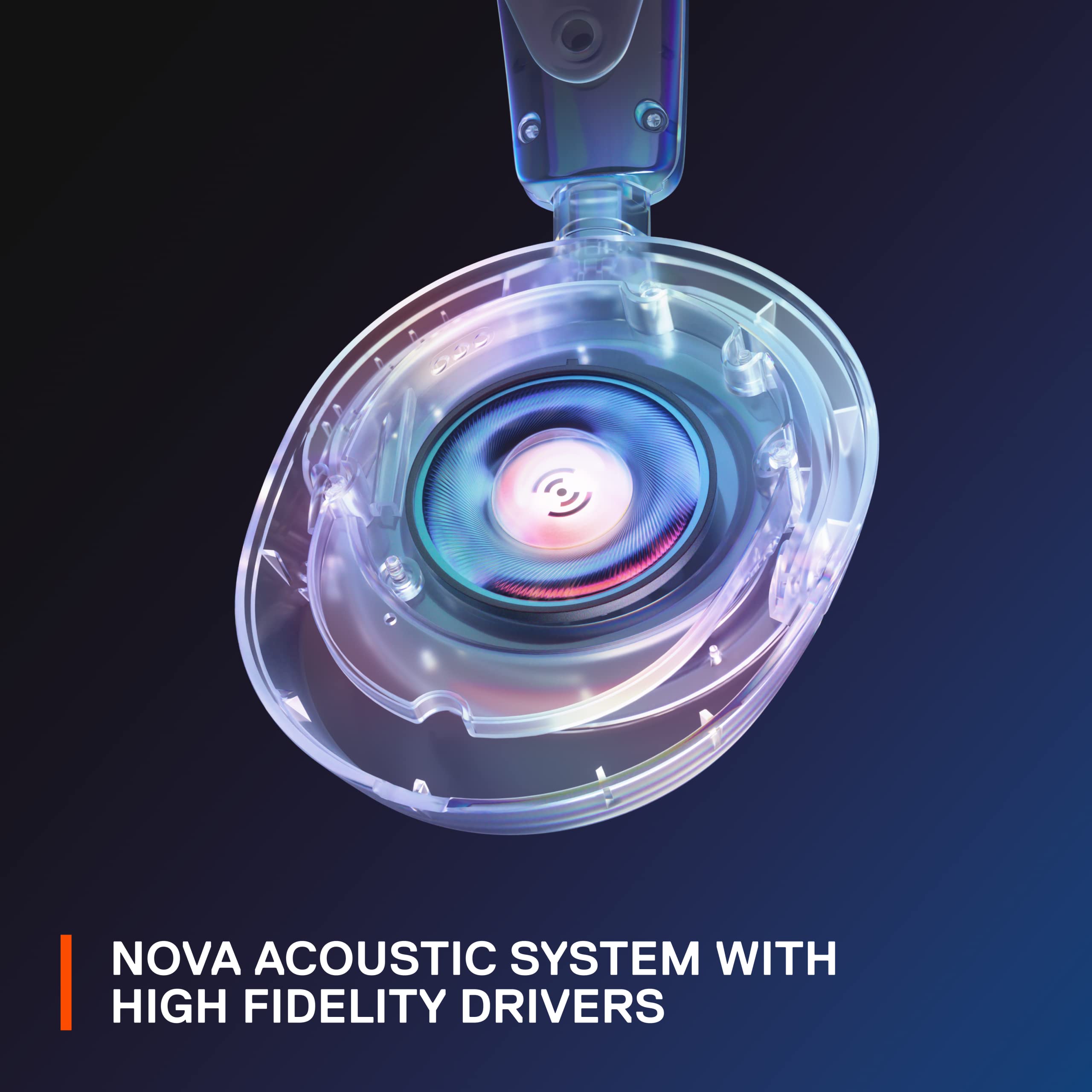 SteelSeries Arctis Nova 3 Wireless Gaming Headset with Signature Sound & ClearCast Gen 2 Mic - Compatible with PC, PS5, PS4, Xbox Series X|S, Nintendo Switch & Mobile - Perfect for Competitive Gaming & Streaming (Black)