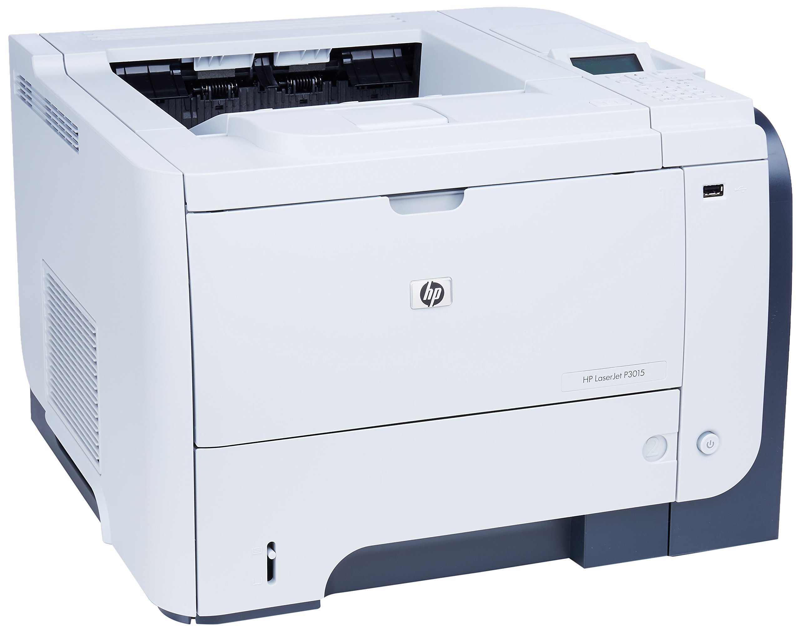 Refurbished HP LaserJet Enterprise P3015DN Printer (CE528A) - High-Speed Monochrome Laser Printer for Office & Business Use | Fast 40ppm Printing, Duplex Printing, Network Connectivity