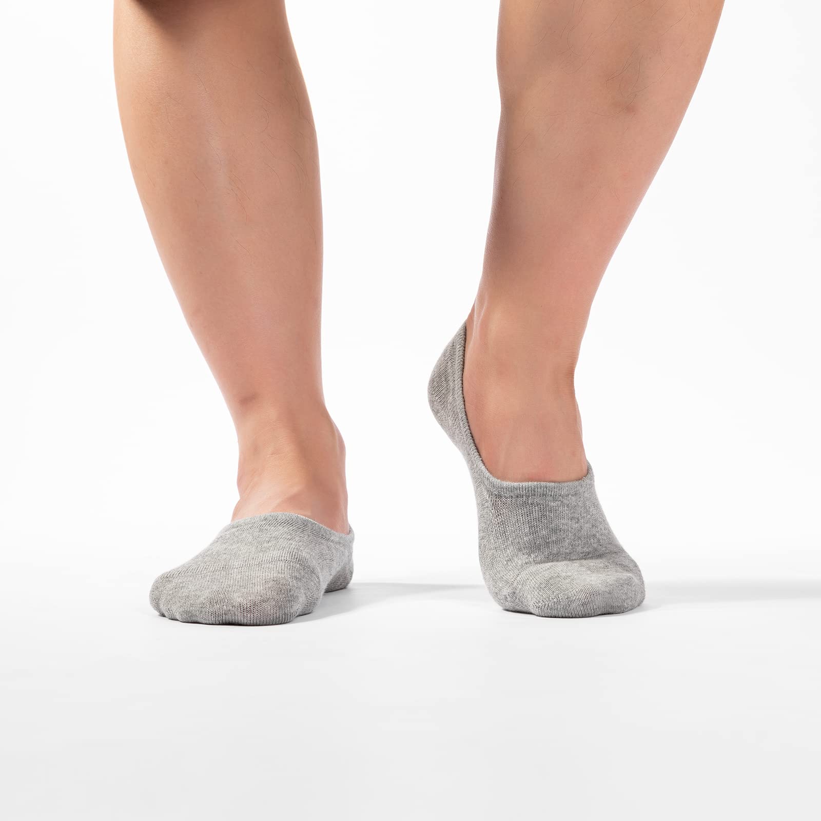 IDEGG No Show Socks for Women & Men - Low Cut Invisible Liner Socks - Anti-Slip Athletic Running Socks - Breathable Casual Socks for Sneakers, Loafers & Dress Shoes - Perfect for Workouts, Office & Daily Wear