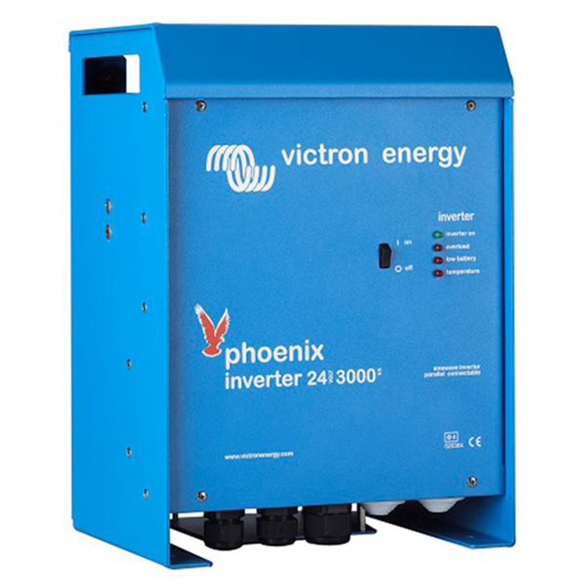 Victron Energy Phoenix Inverter 24V 3000W 120V Pure Sine Wave Power Inverter with VE.Bus - Perfect for RVs, Boats, and Off-Grid Solar Systems