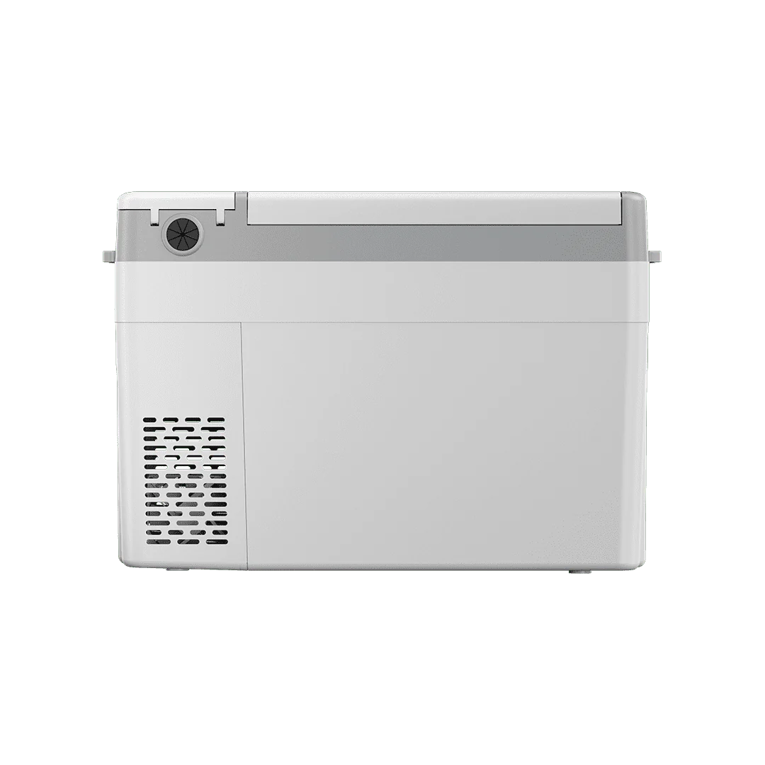 BougeRV CRPRO30 12V 30 Quart Portable Car Refrigerator Freezer - Compact White Fridge for Camping, Road Trips & Outdoor Adventures