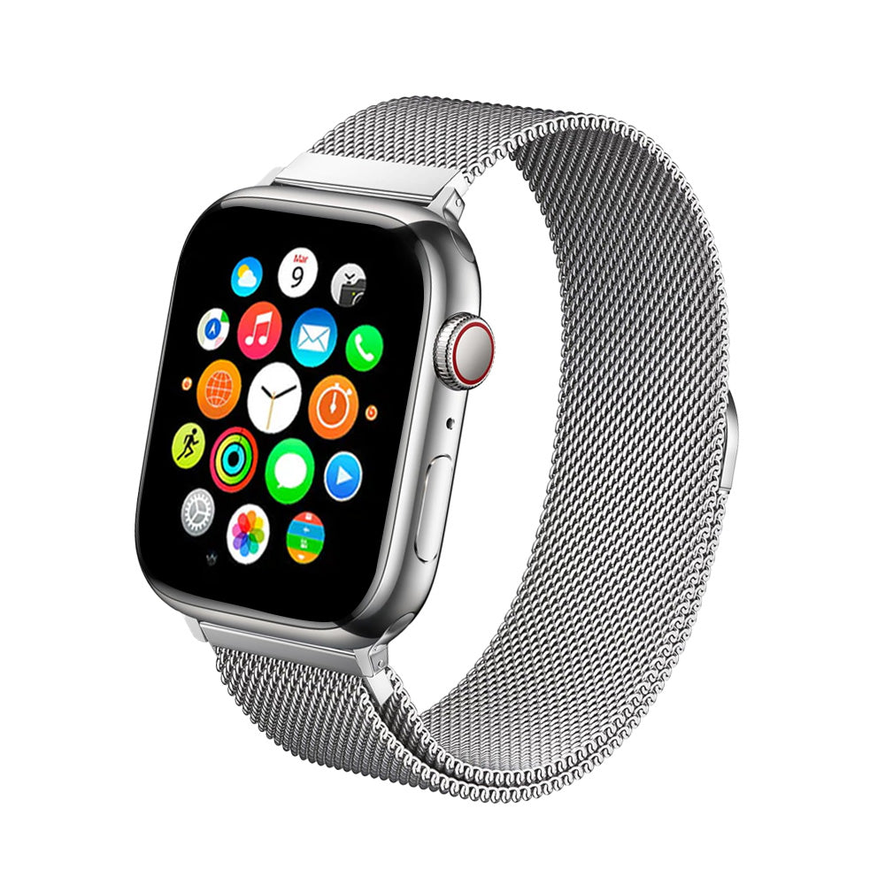 Apple Watch Series 7 GPS + Cellular 45mm Stainless Steel Case - Smartwatch for Fitness Tracking, Heart Rate Monitoring & Calls - Perfect for Workouts, Swimming & Everyday Use