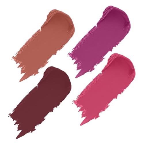 Rose Magenta, Pink Fusion, Caramel, Tan Red
