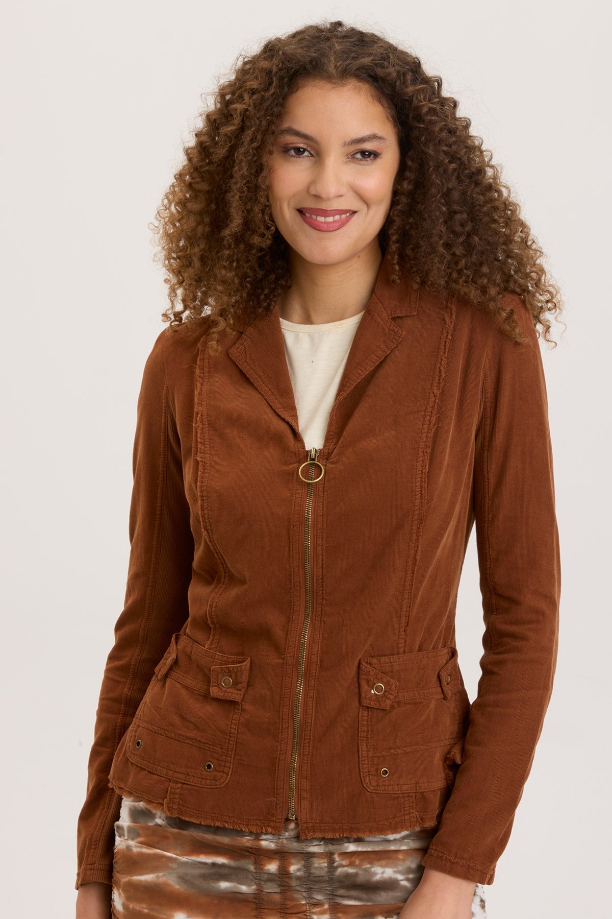 Stylish Cord Raphael Blazer for Women - Trendy Casual & Office Wear - Perfect for Business Meetings, Date Nights & Fall Outfits