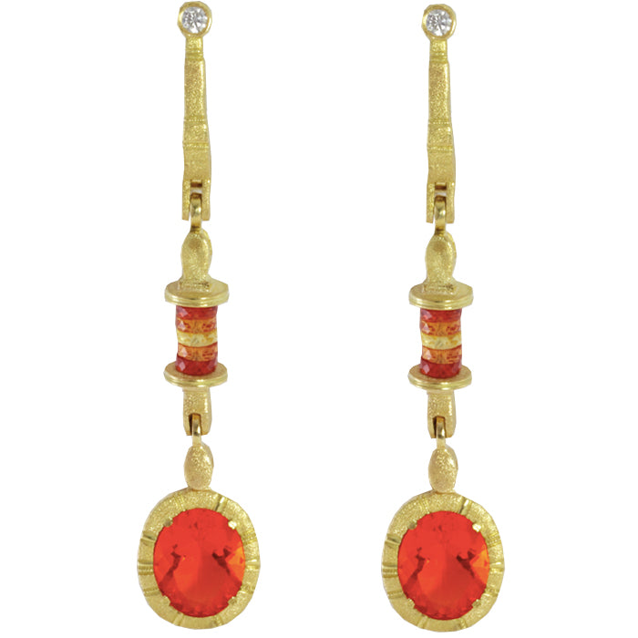 Alex Sepkus Sticks and Stones Earrings E 180MD - Elegant Handcrafted Jewelry for Women, Perfect for Parties, Weddings & Special Occasions