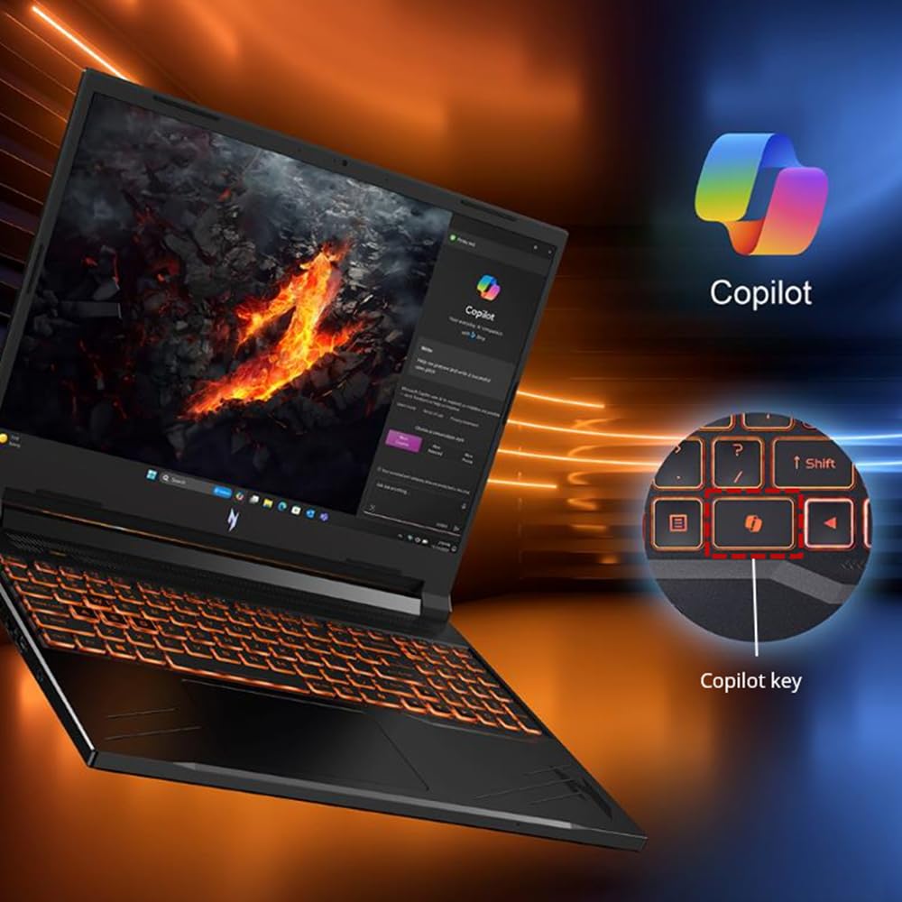Acer Nitro V Gaming Laptop - Intel Core i7-14650HX, NVIDIA RTX 4060 (233 AI TOPS), 16