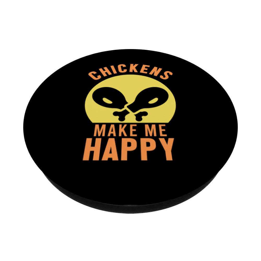 Premium Chicken Legs for Fitness & Healthy Eating - High-Protein Meat Snacks for Workouts & Meal Prep | Swappable PopGrip for Phones & Tablets - Perfect for Gym, Office & Travel