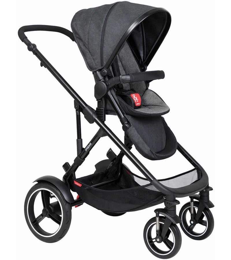 Phil&Teds Voyager Lightweight Stroller with Removable Liner - Compact Travel Buggy for Toddlers & Infants | Perfect for City Walks, Air Travel & Everyday Use