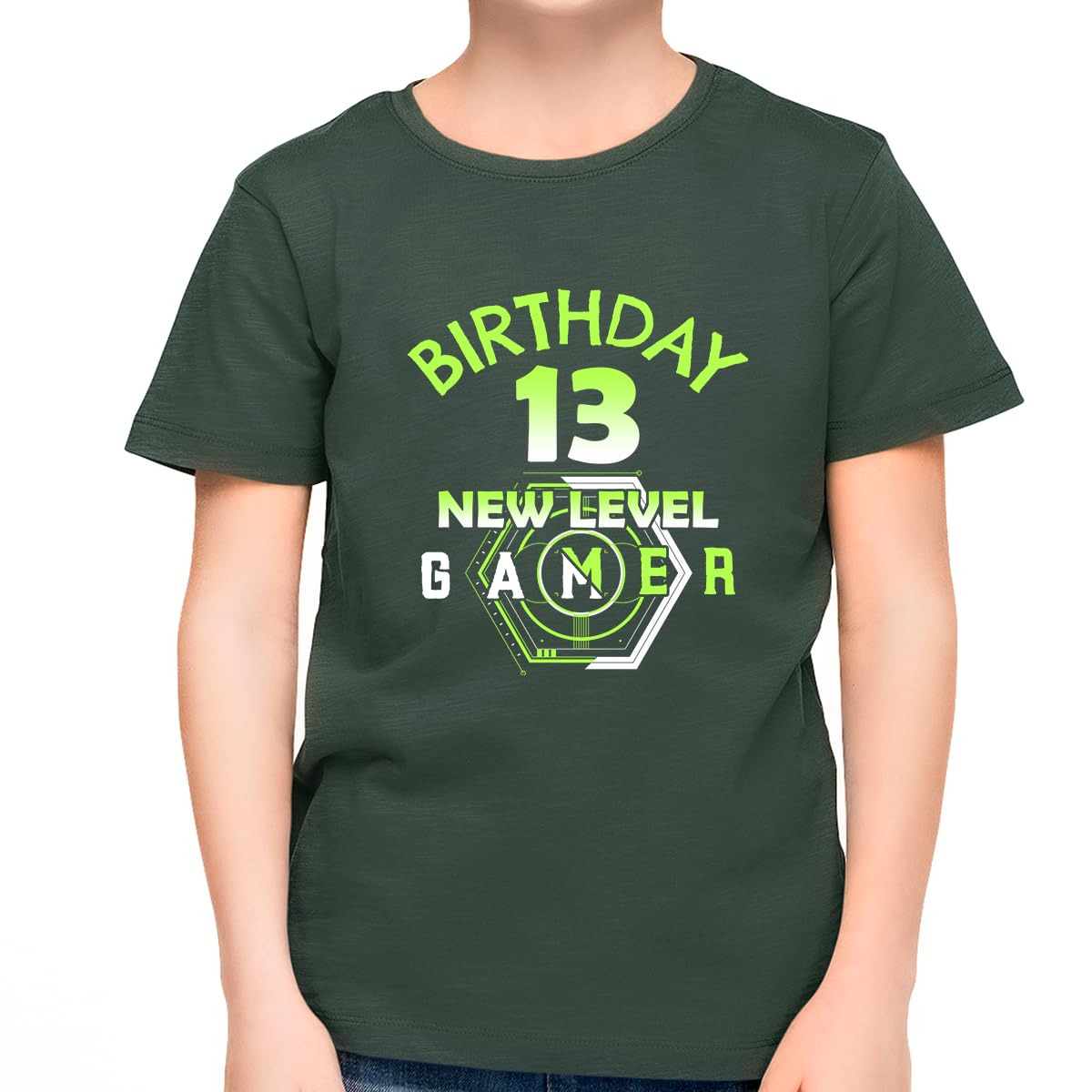 13th Birthday Shirt for Boys - Cool Gamer Themed T-Shirt | Perfect for Gaming Parties & Special Celebrations