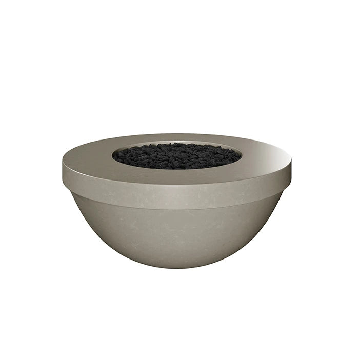 Aura Round Fire Pit - Outdoor Wood Burning Fire Pit for Backyard, Patio, and Camping | Durable Steel Design with Spark Screen | Perfect for Gatherings, S'mores, and Ambiance