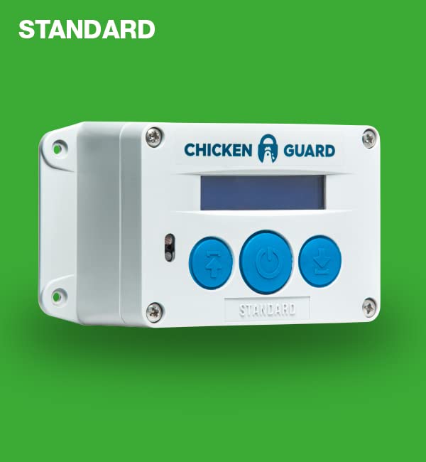 ChickenGuard Standard Automatic Chicken Coop Door Opener with Timer - Secure & Convenient Poultry Access for Day/Night Protection | Perfect for Backyard Farms, Homesteads & Chicken Keepers