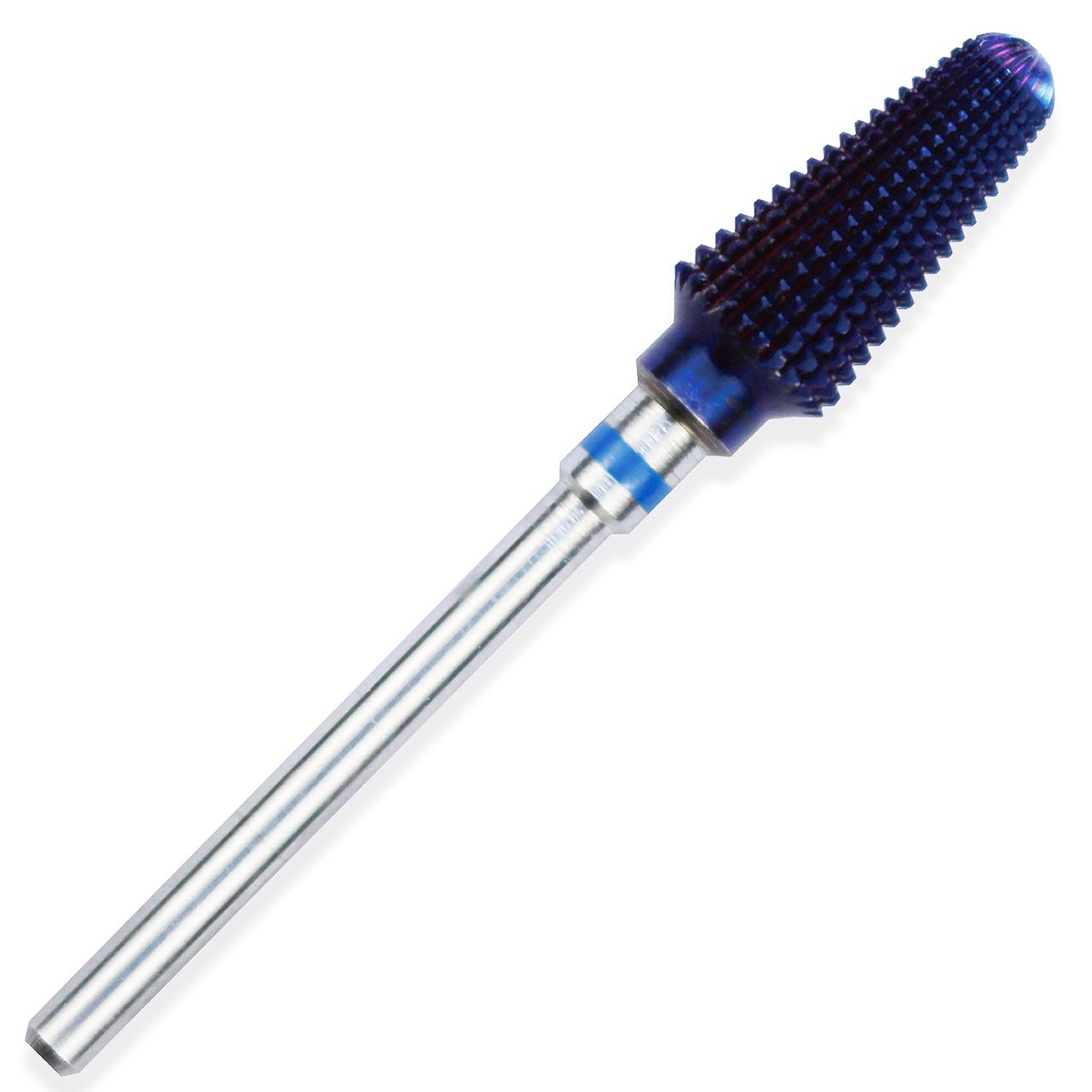 Purple Coated C & I Tapered Tornado & Texas Tornado Nail Drill Bit for Professional Nail Drill Machine - Perfect for Acrylic Nails, Gel Extensions & Nail Art