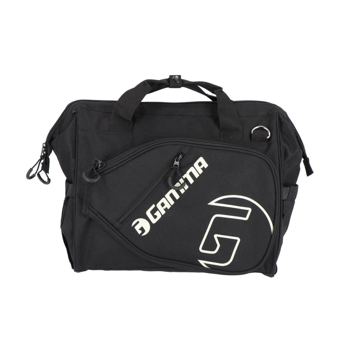 Gamma Pickleball Tour Tote Bag - Premium Black & White Pickleball Equipment Bag for Paddles & Balls - Perfect for Tournaments, Practice & Court Storage