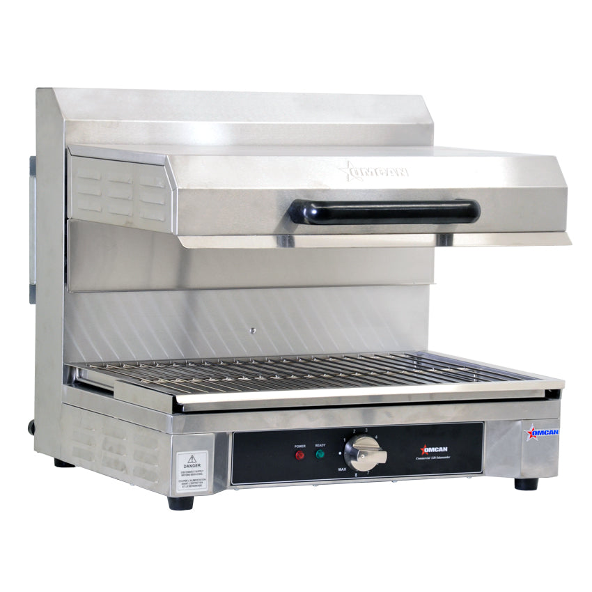 Nella Salamander Grill - Professional Kitchen Salamander Broiler for Restaurants, Bakeries & Home Use - Perfect for Melting Cheese, Browning & Toasting Dishes