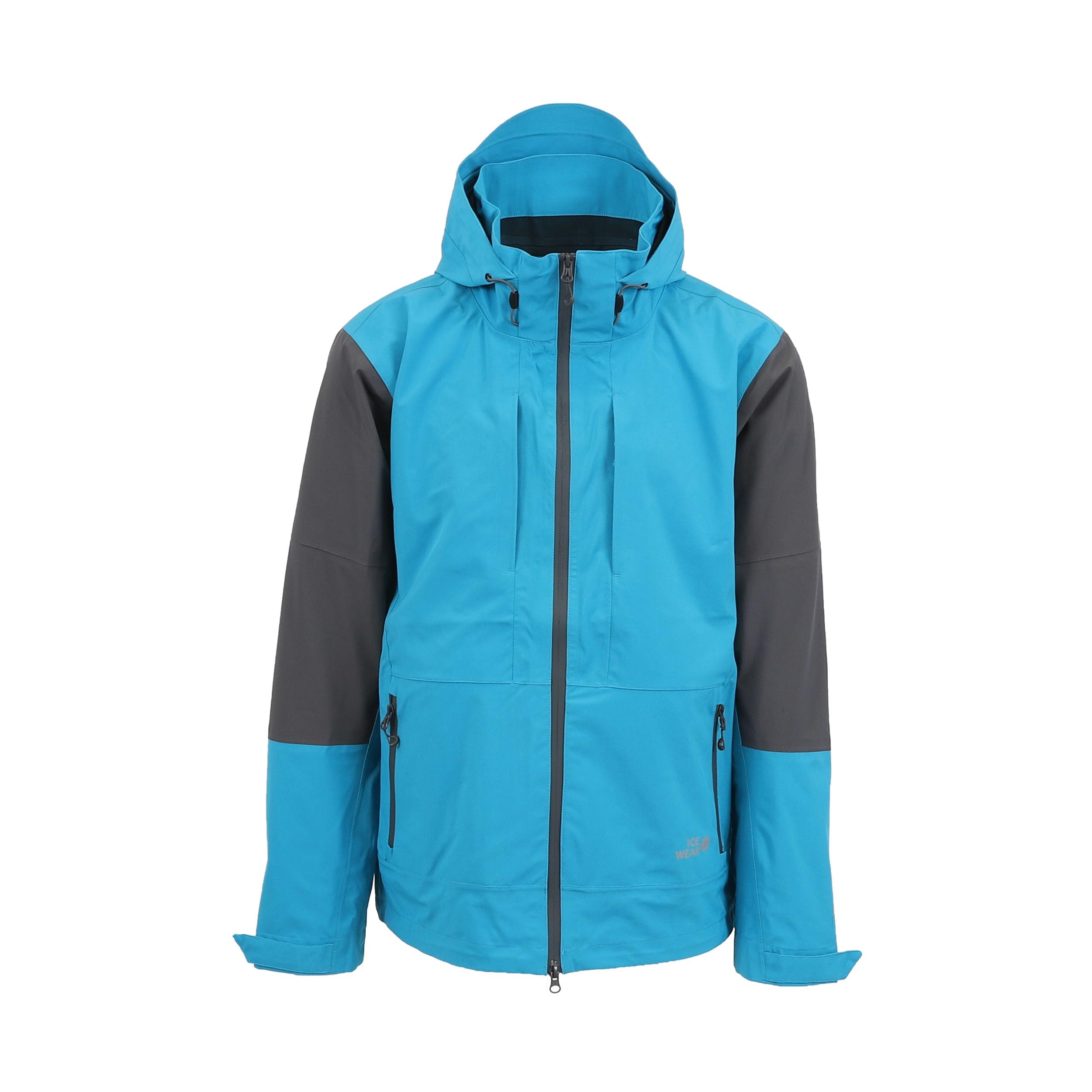 ICEWEAR Njáll 3-Layer Waterproof Windproof Hard Shell Jacket for Men - Lightweight Hiking & Outdoor Adventure Gear - Perfect for Skiing, Camping and Mountain Climbing