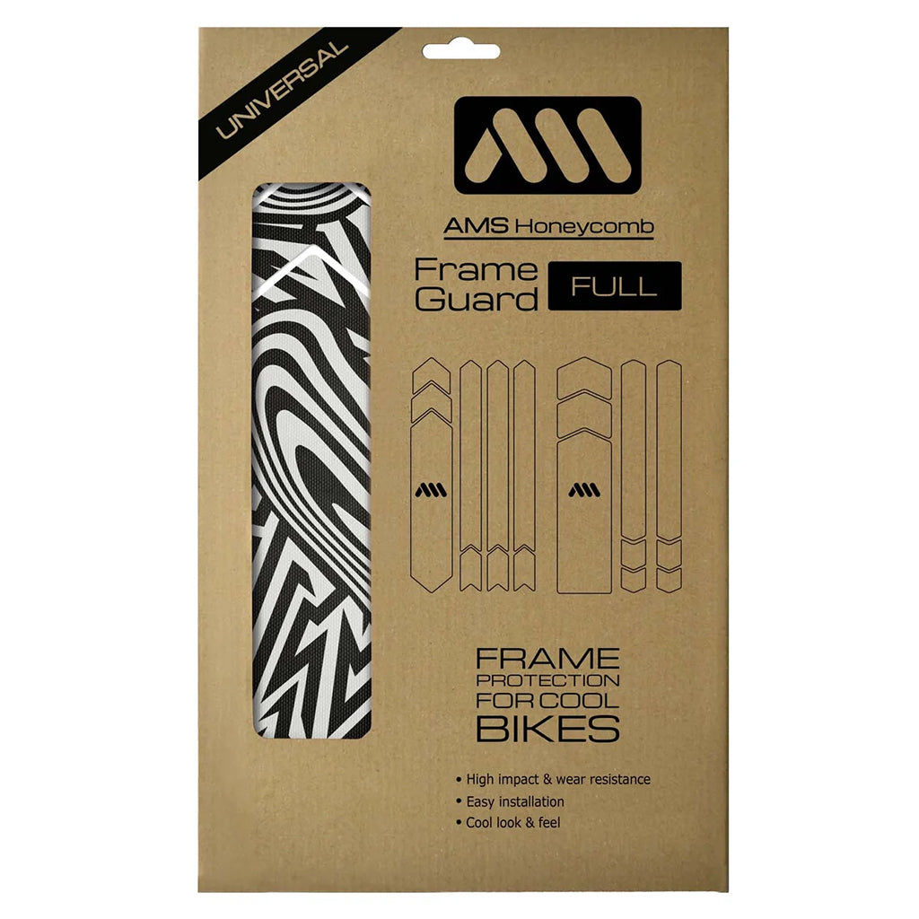 All Mountain Style Full Honeycomb Frame Guard - Combat Camo Black NLA | Durable Snowboard & Ski Protection for Winter Sports & Extreme Terrain