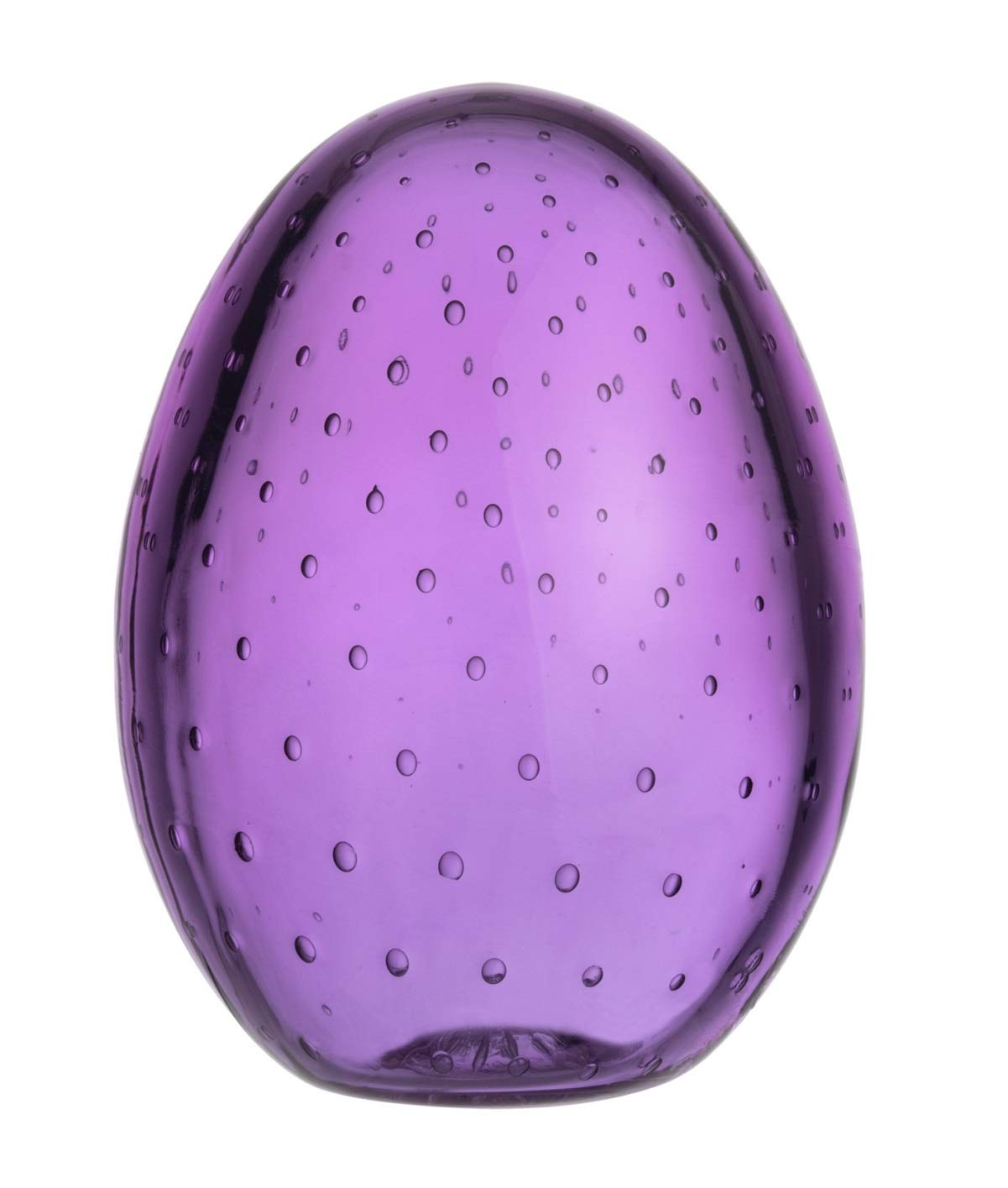 Iittala 1057705 Birds by Toikka Kesuri Annual Egg 2021 - Handmade Amethyst Glass Collectible for Home Decor & Gift Giving