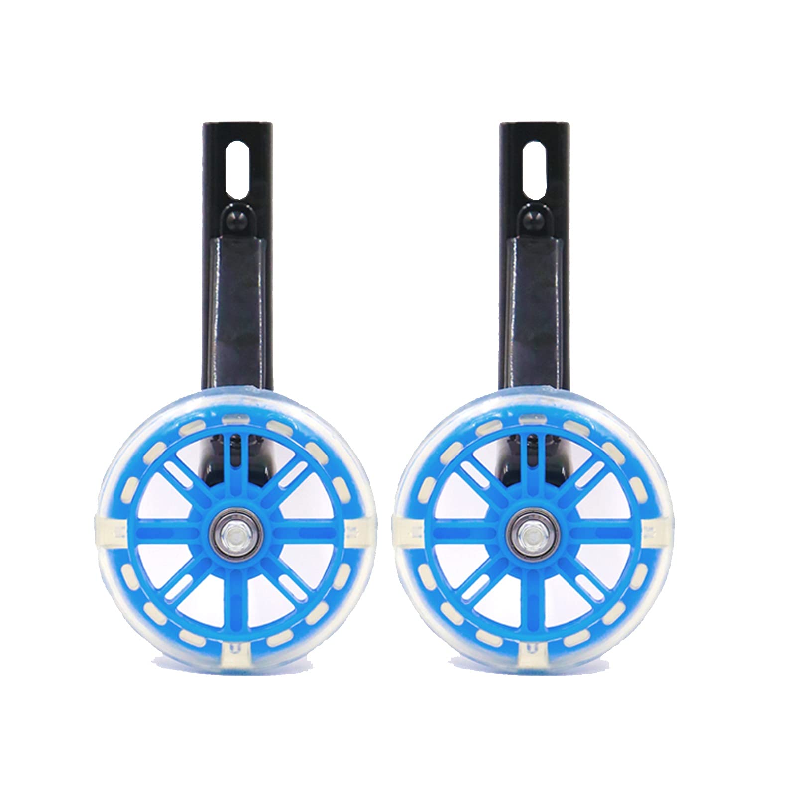 12-20 Inch Kids Bike Training Wheels - Stable Replacement Balance Training Wheels with LED Lights for Safe Learning | Perfect for Toddlers & Beginners Learning to Ride