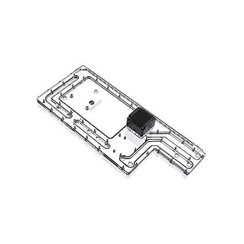 Bykski Corsair 1000D Water Cooling Distribution Plate with PMD3COV Pump - High Performance PC Liquid Cooling Accessory for Custom Loop Systems - Perfect for Gaming Rigs and Workstation Builds