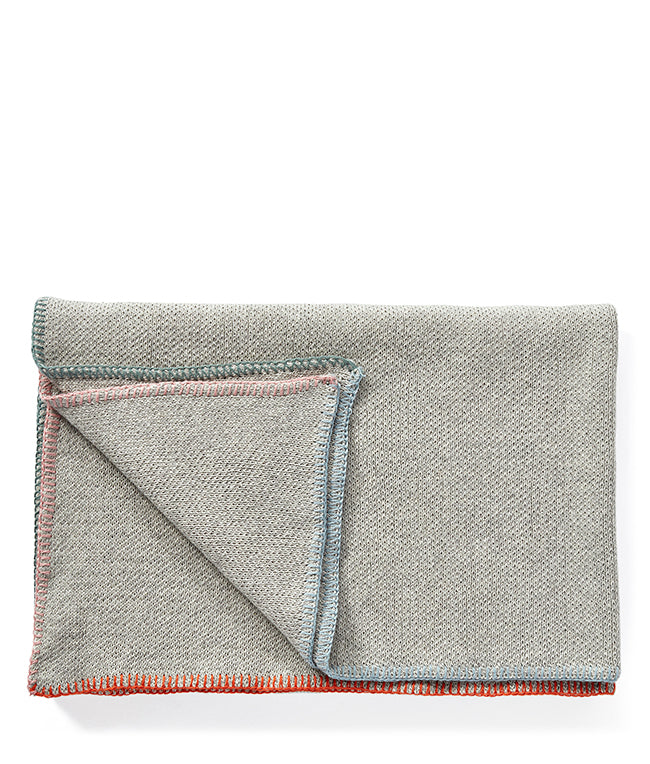 Soft Pastel Blanket Stitch Baby Blanket - Handmade Nursery Blanket for Newborns, Infants & Toddlers - Perfect for Swaddling, Cuddling & Photo Shoots