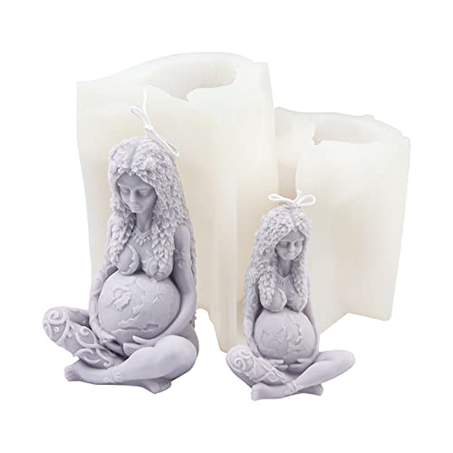 Mother Earth Candle Molds-M