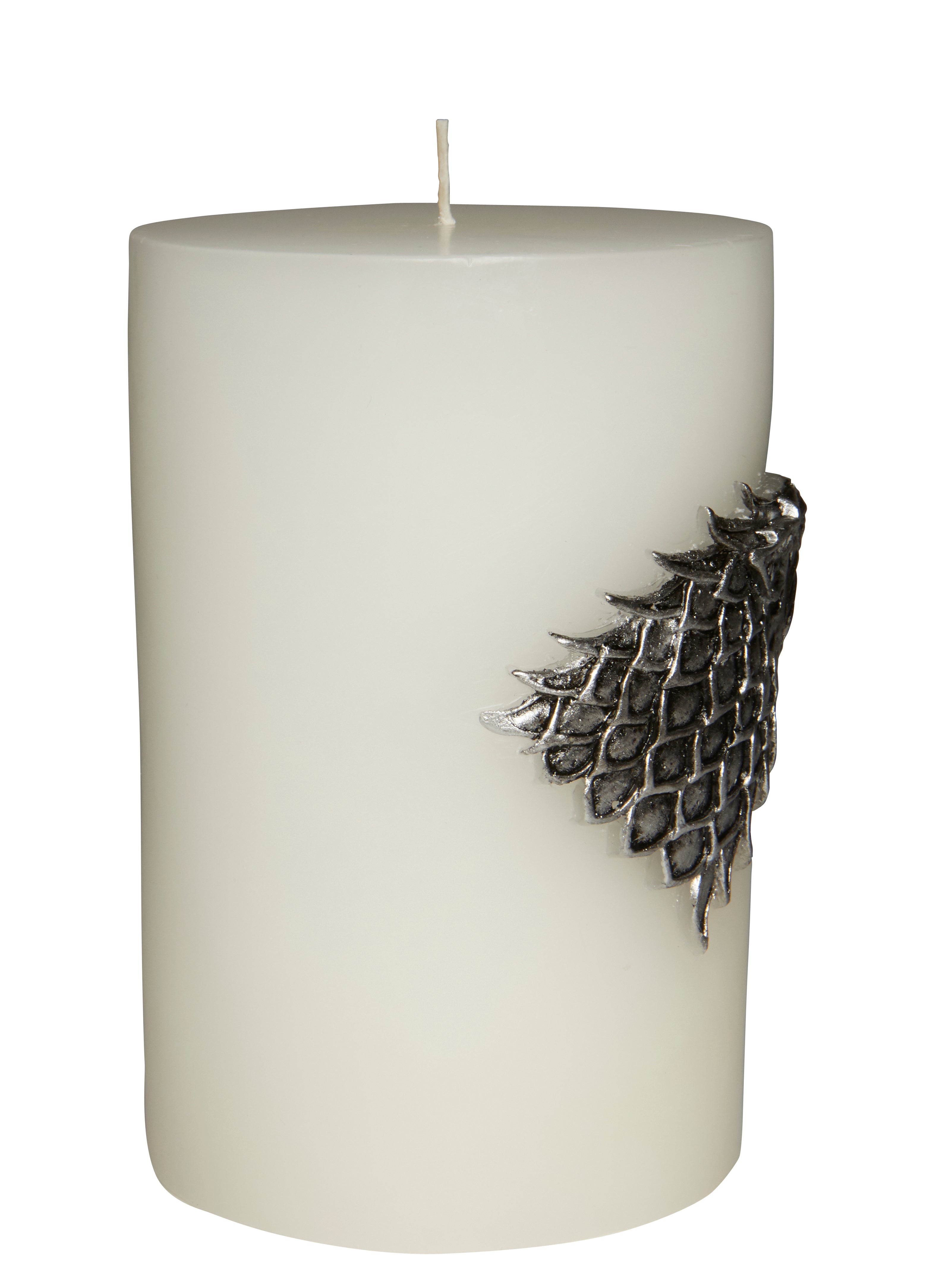 Game of Thrones House Stark Sigil Candle - Handcrafted Wolf Sculpture Scented Candle for Home Decor, GOT Collectibles, and Medieval Themed Parties