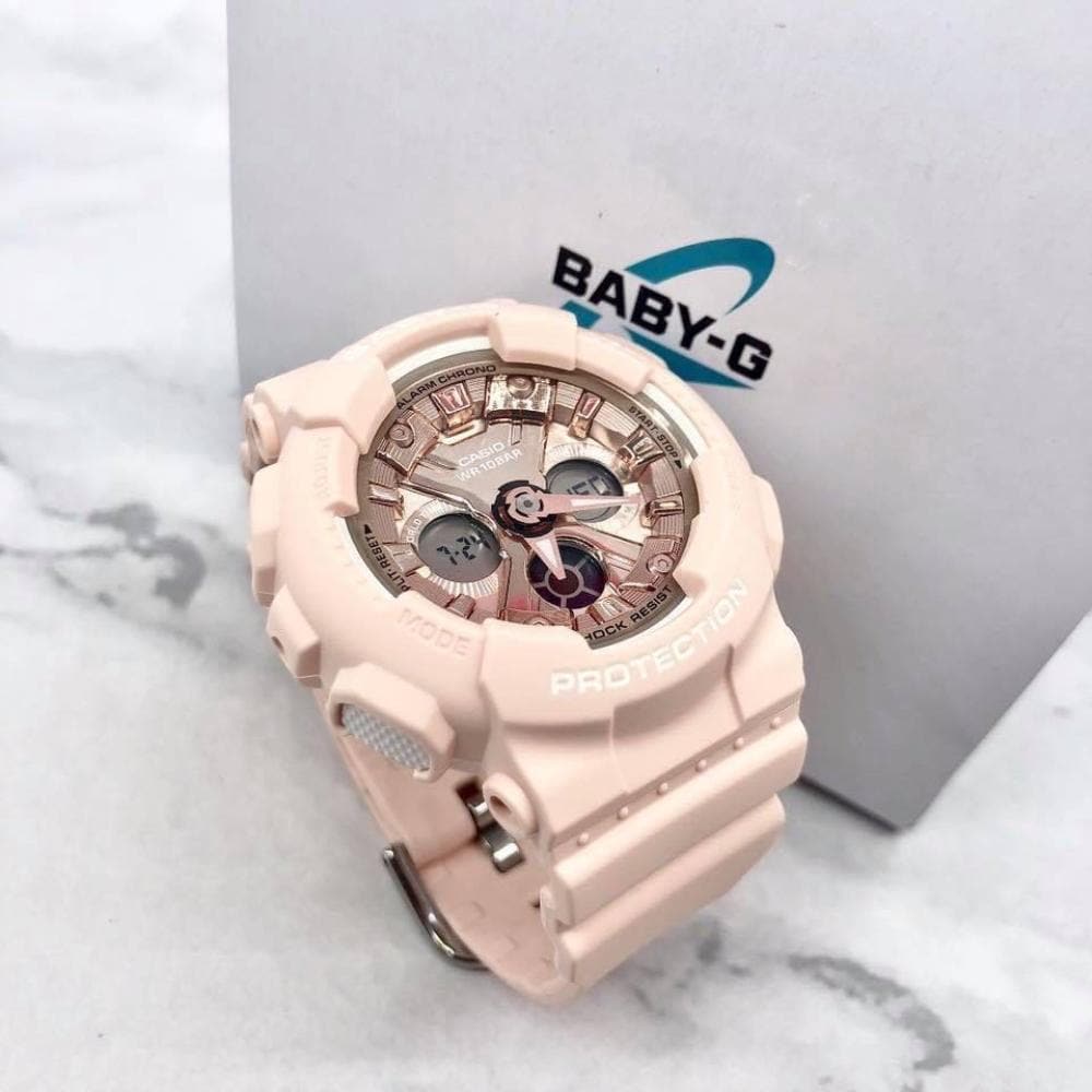 CASIO BABY-G BA-130-4ADR Women's Digital Sport Watch - Water Resistant, Shockproof, Trendy Style for Active Women - Perfect for Running, Gym, and Outdoor Adventures