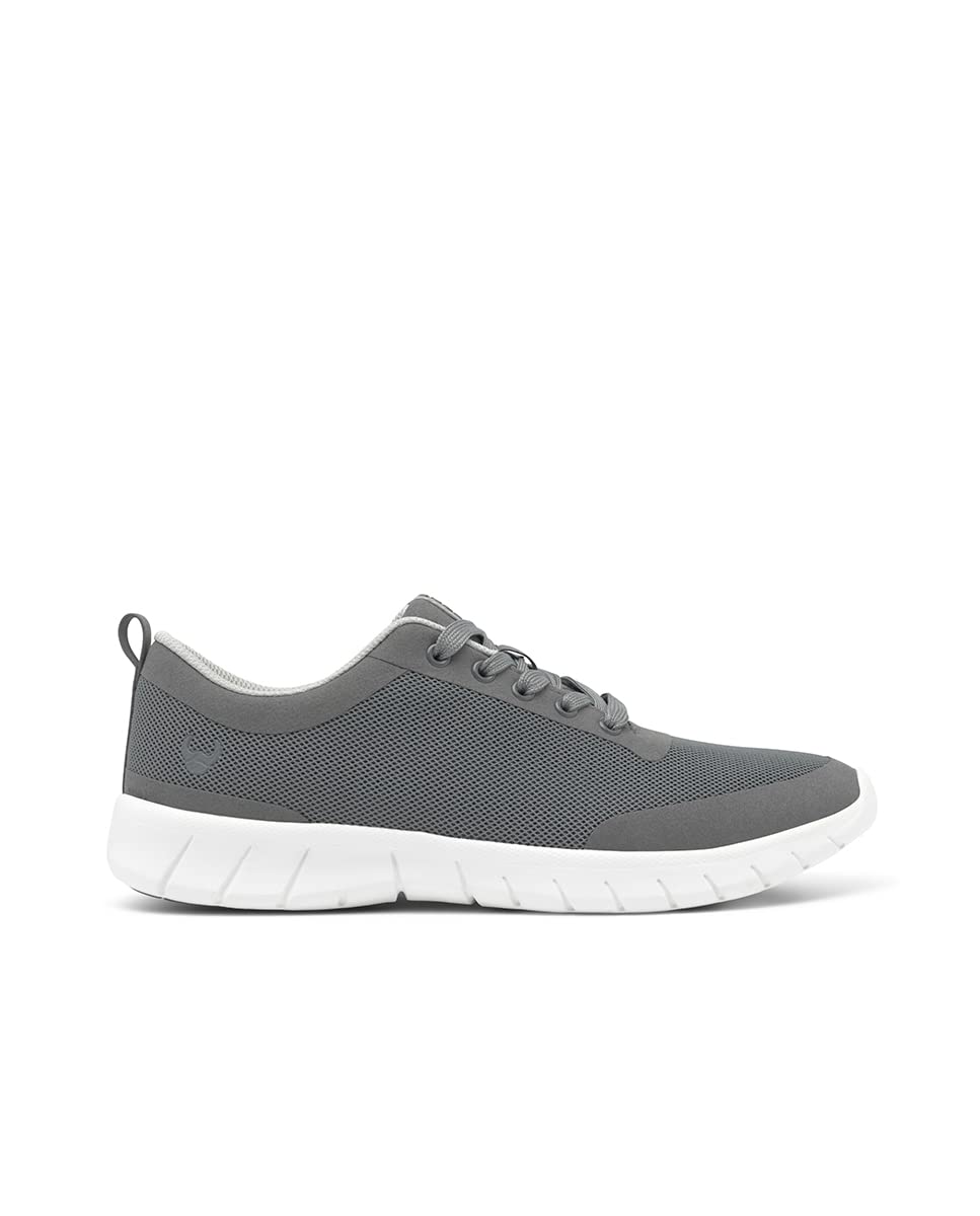 Alma Easy Fit Work Sneakers for Women - Comfortable Slip Resistant Shoes for Nurses, Waitresses & Healthcare Professionals - Perfect for Long Shifts & Hospital Work