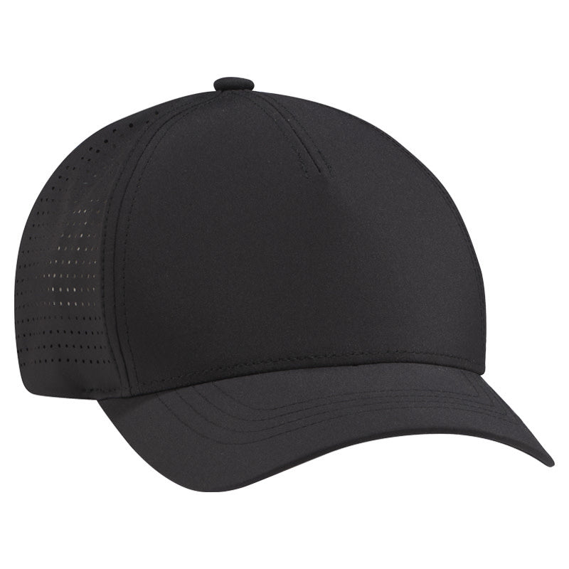 CCM Team Perforated Training Cap - Breathable Baseball Hat for Men & Women - Perfect for Baseball, Softball, Running & Outdoor Sports (Black)
