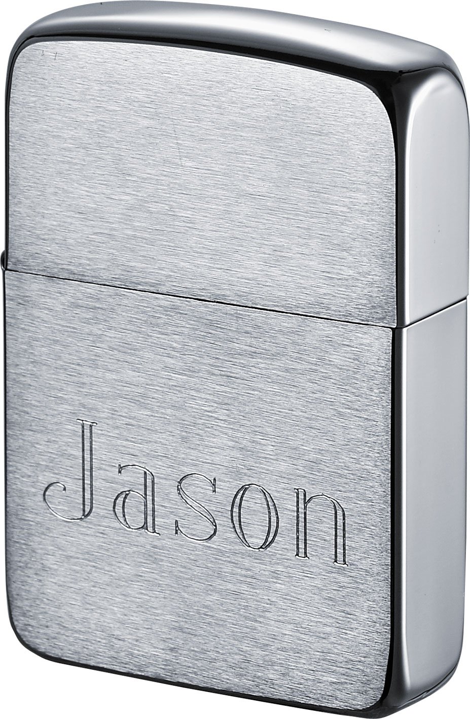 Custom Engraved Zippo 1941 Style Lighter - Brushed Chrome Finish - Perfect for Gifts, Collectors & Outdoor Adventures