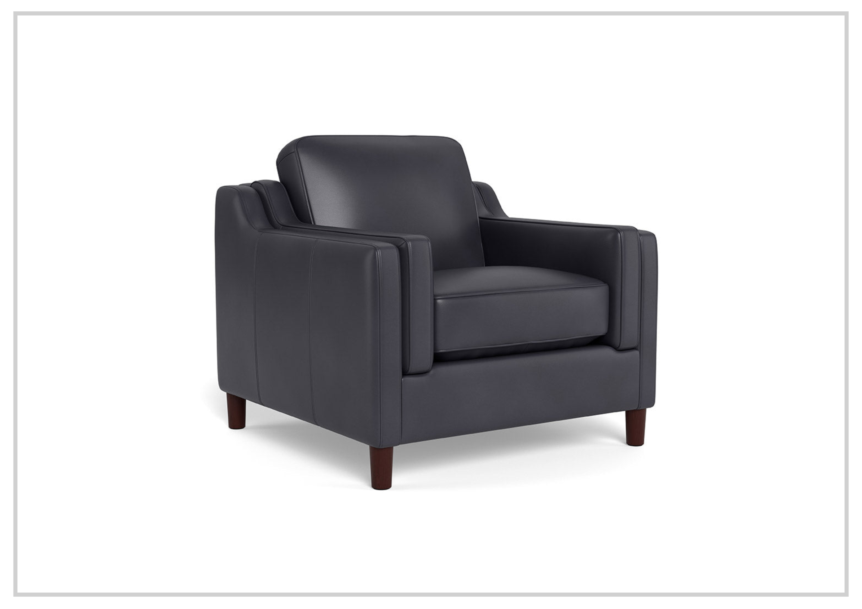 Premium Hydeline Bella Top Grain Leather Chair with Track Arms - Ergonomic Office Chair for Home & Executive Workspaces