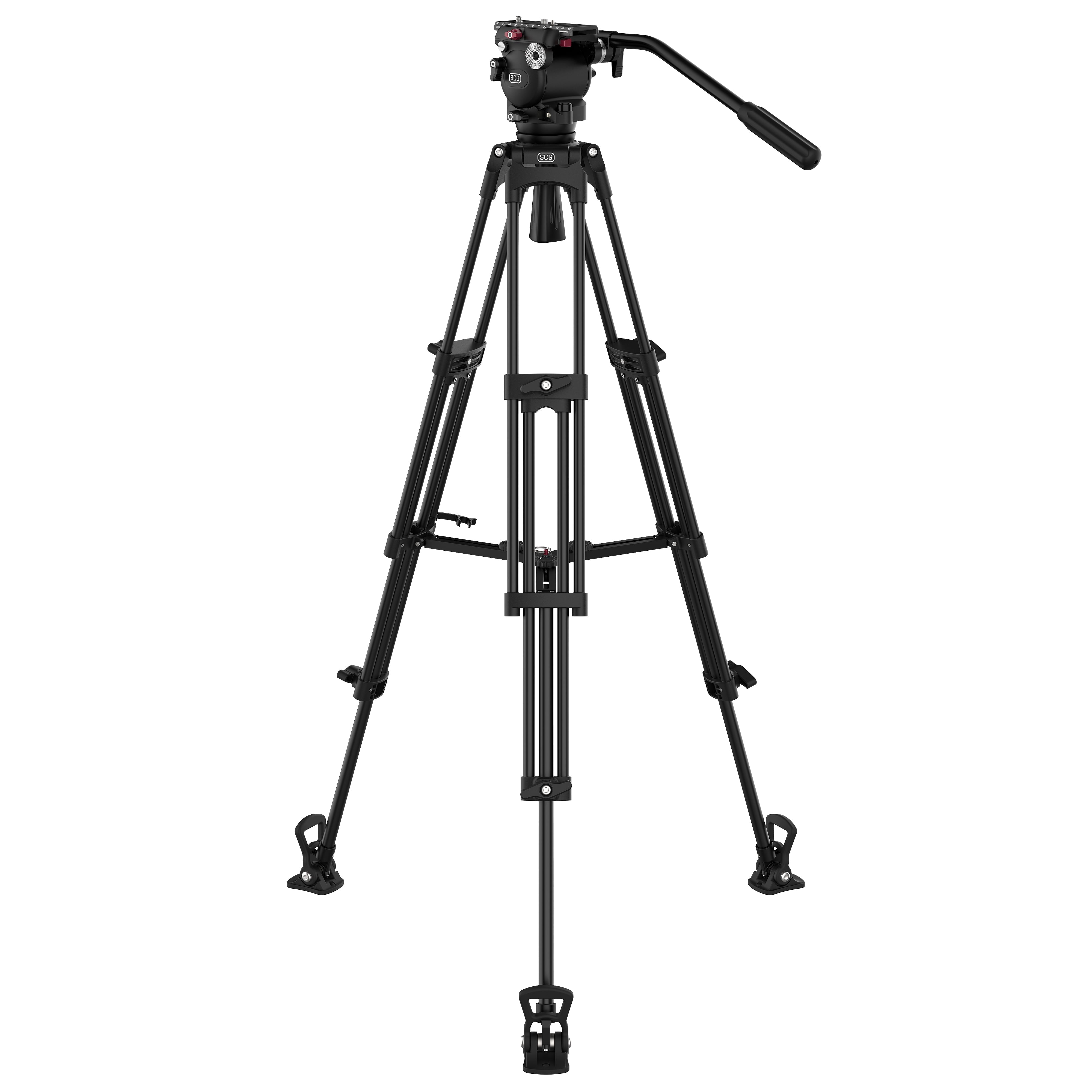 SCG F5 Lightweight Aluminum Tripod System - Professional Camera Stand for Photography & Videography - Perfect for Travel, Outdoor Shoots & Studio Use