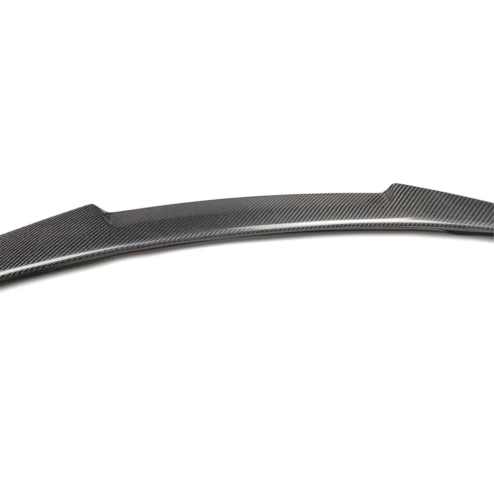 Carbon Fiber Rear Spoiler Trunk Boot Wing for 2009-2012 Audi A4 B8 Sedan - Lightweight & Durable B8 Spoiler - Enhance Style & Aerodynamics for Street Racing & Car Shows