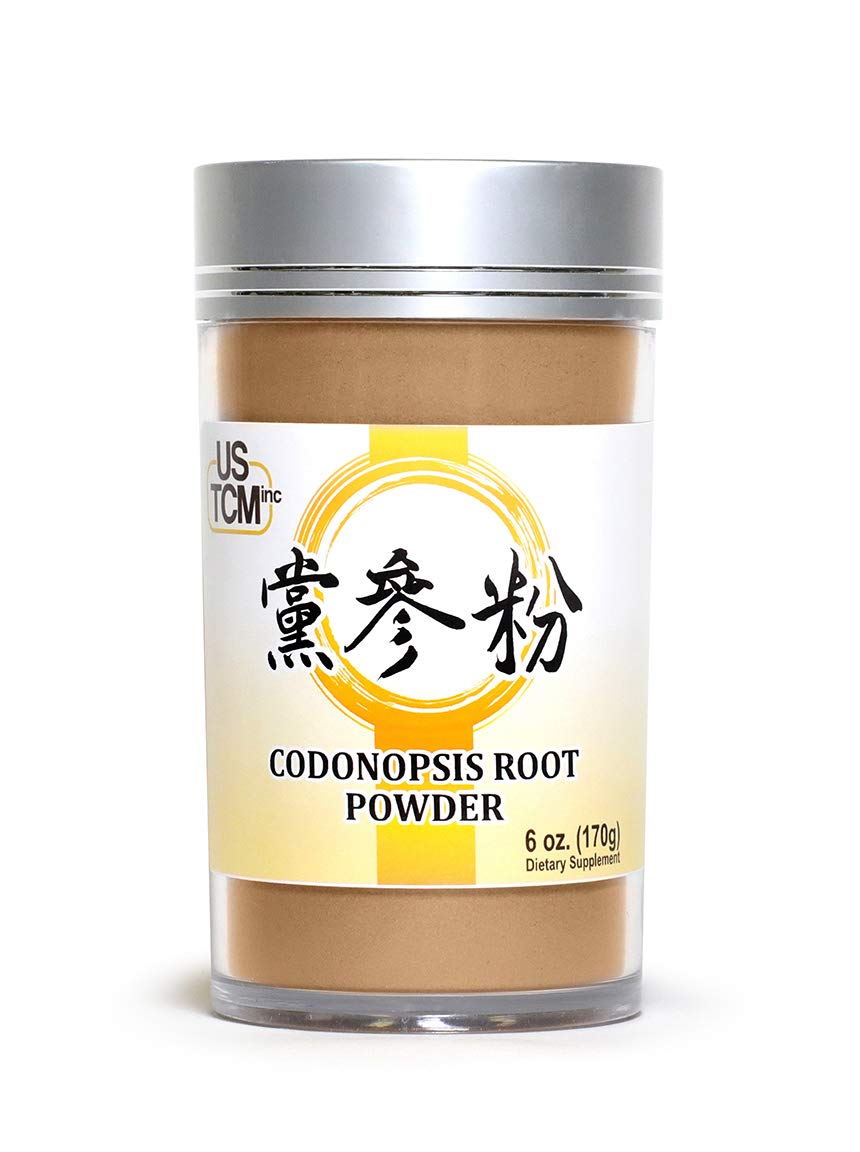 Premium Organic Codonopsis Root Powder (Dang Shen) - 6oz Fine 120mesh Powder for Immune Support & Energy Boost - Perfect for Herbal Teas, Soups, and Wellness Recipes