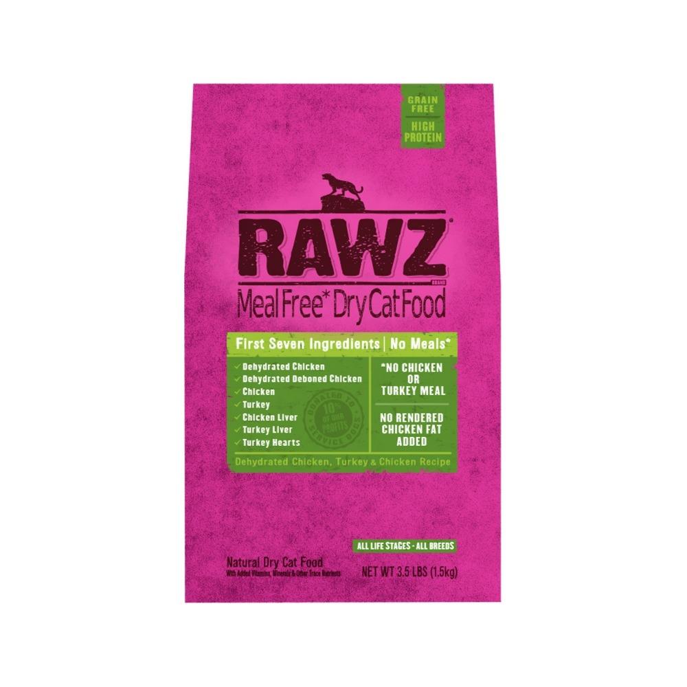Premium Dehydrated Chicken & Turkey Cat Food - Grain-Free, High-Protein Cat Treats for Indoor & Outdoor Cats - Perfect for Travel, Training & Healthy Snacking