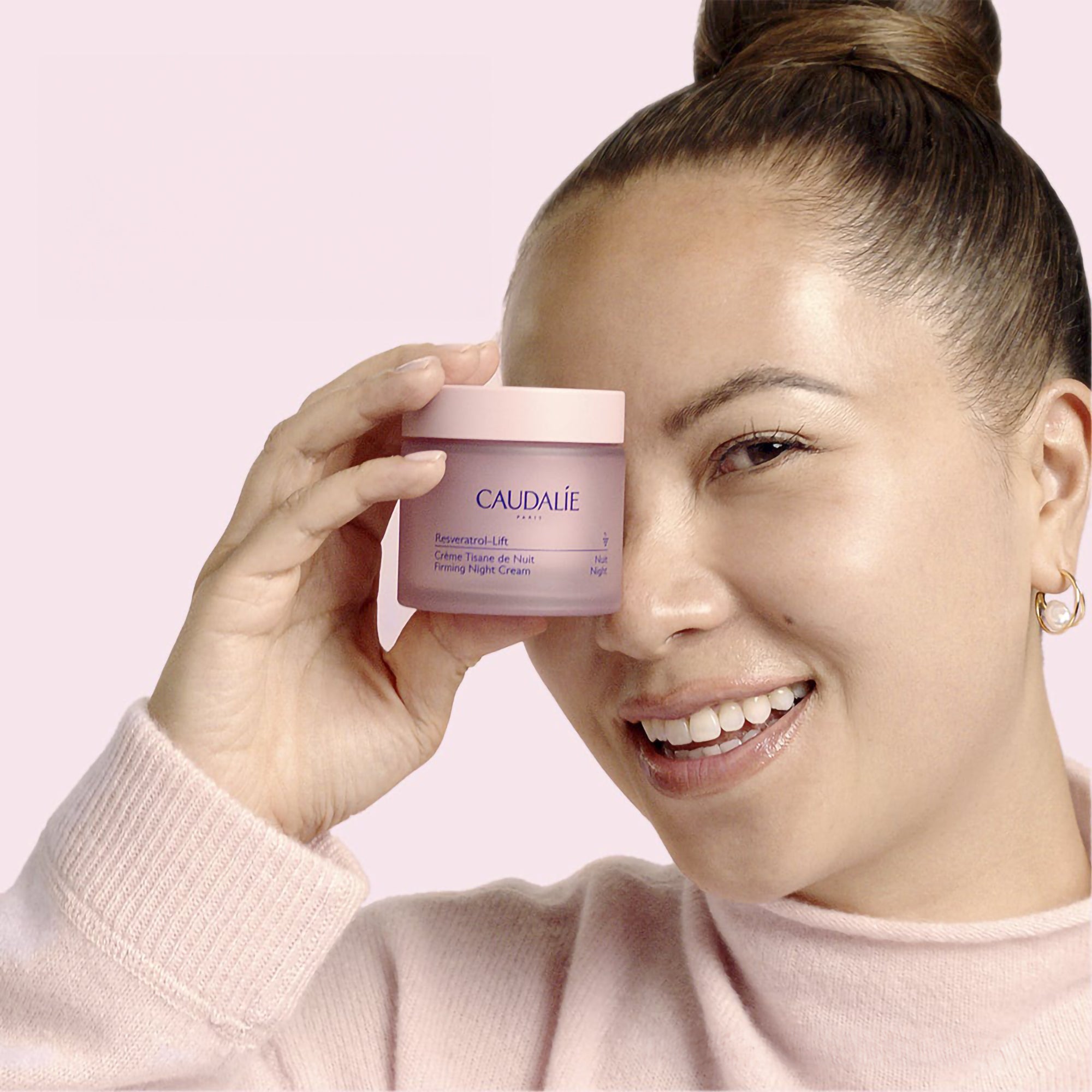 Caudalie Resveratrol Lift Firming Night Cream - Anti-Aging Face Moisturizer for Wrinkles & Fine Lines - Perfect for Nighttime Skincare Routine