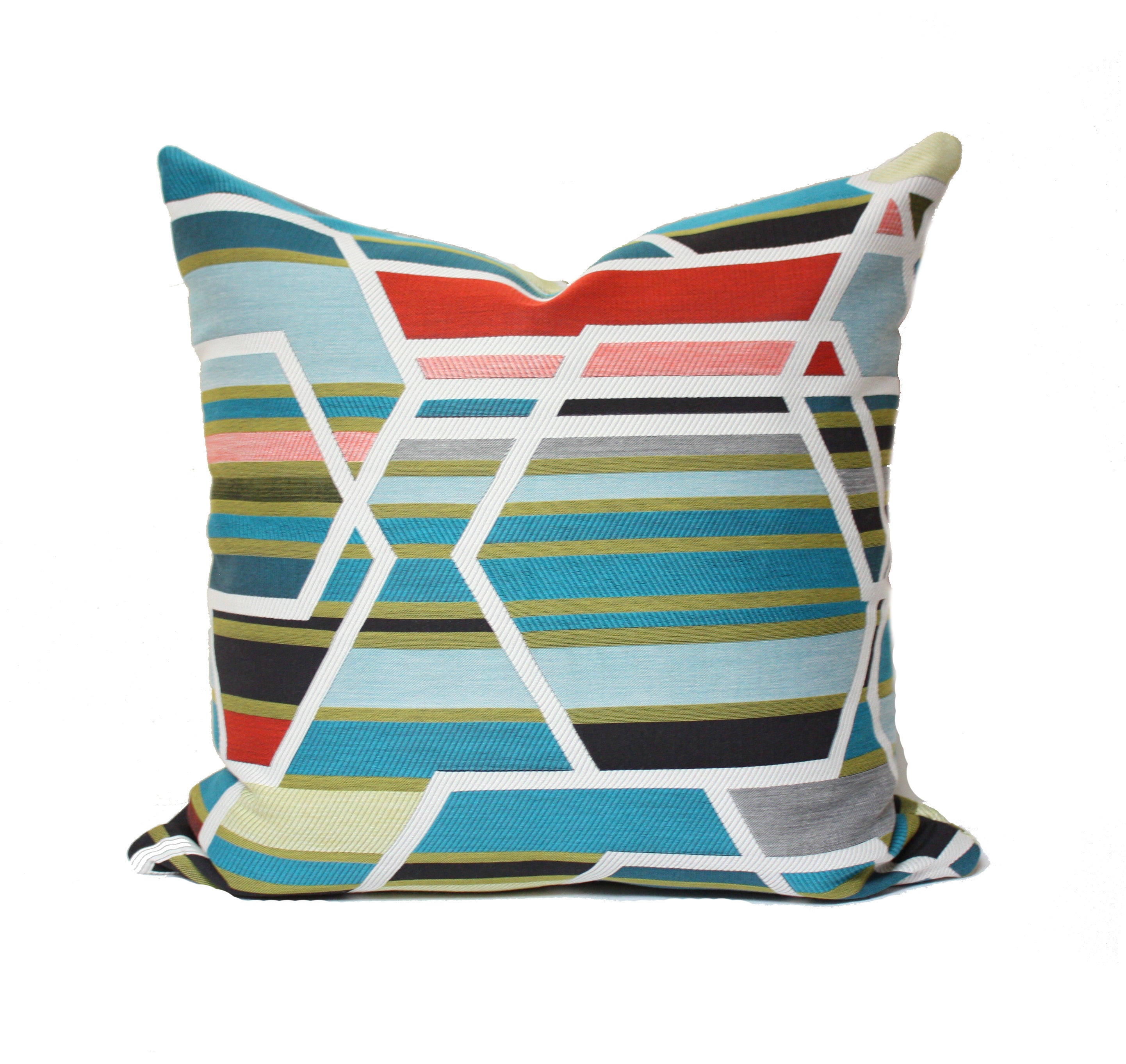 Maharam Agency Unique Decorative Throw Pillow - Stylish Home Accent for Sofa, Bed & Living Room Decor