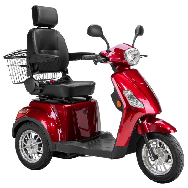 Bespoke Legacy Full Size 3 Wheel Mobility Scooter for Adults - Lightweight Electric Scooter with Long Battery Life - Perfect for Outdoor, Shopping & Travel