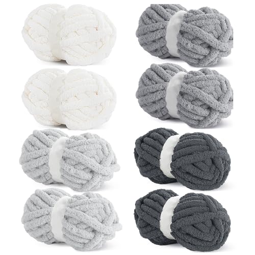 2Cream+2 Light Grey+2 Medium Grey+2 Dark Grey