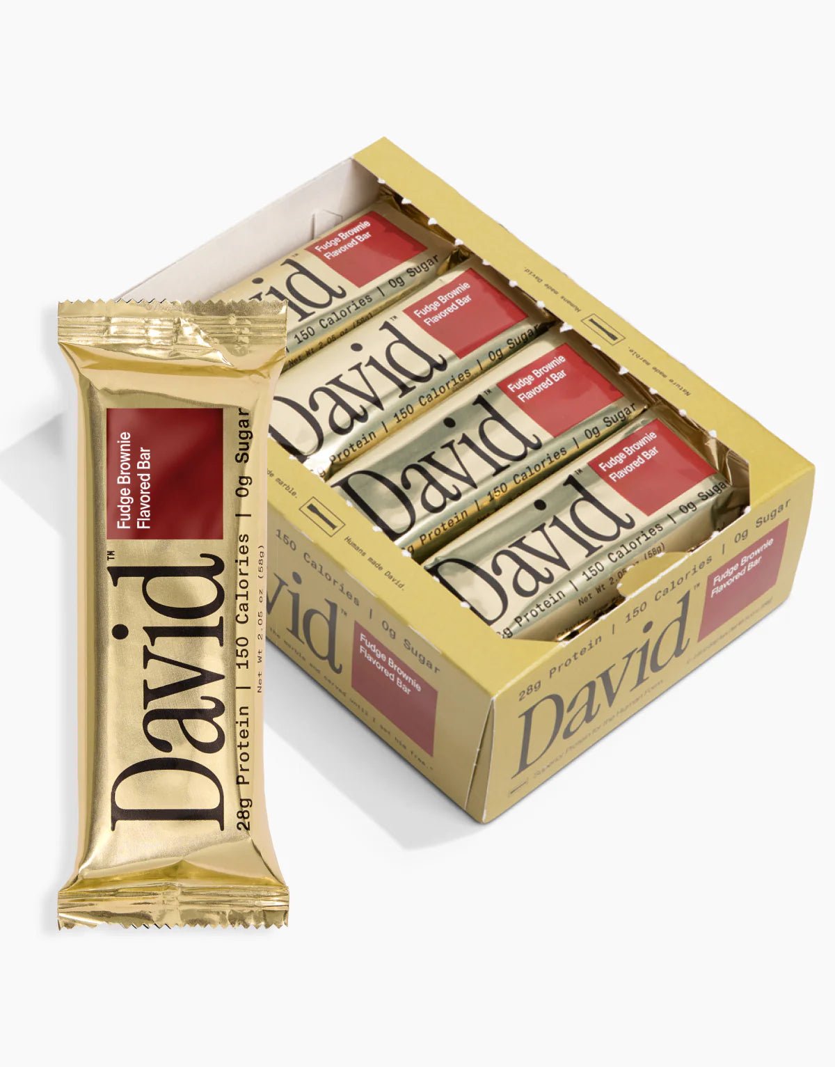 David Protein Bar - High Protein Snack for Energy & Muscle Recovery | Perfect for Gym, Hiking & On-the-Go Nutrition