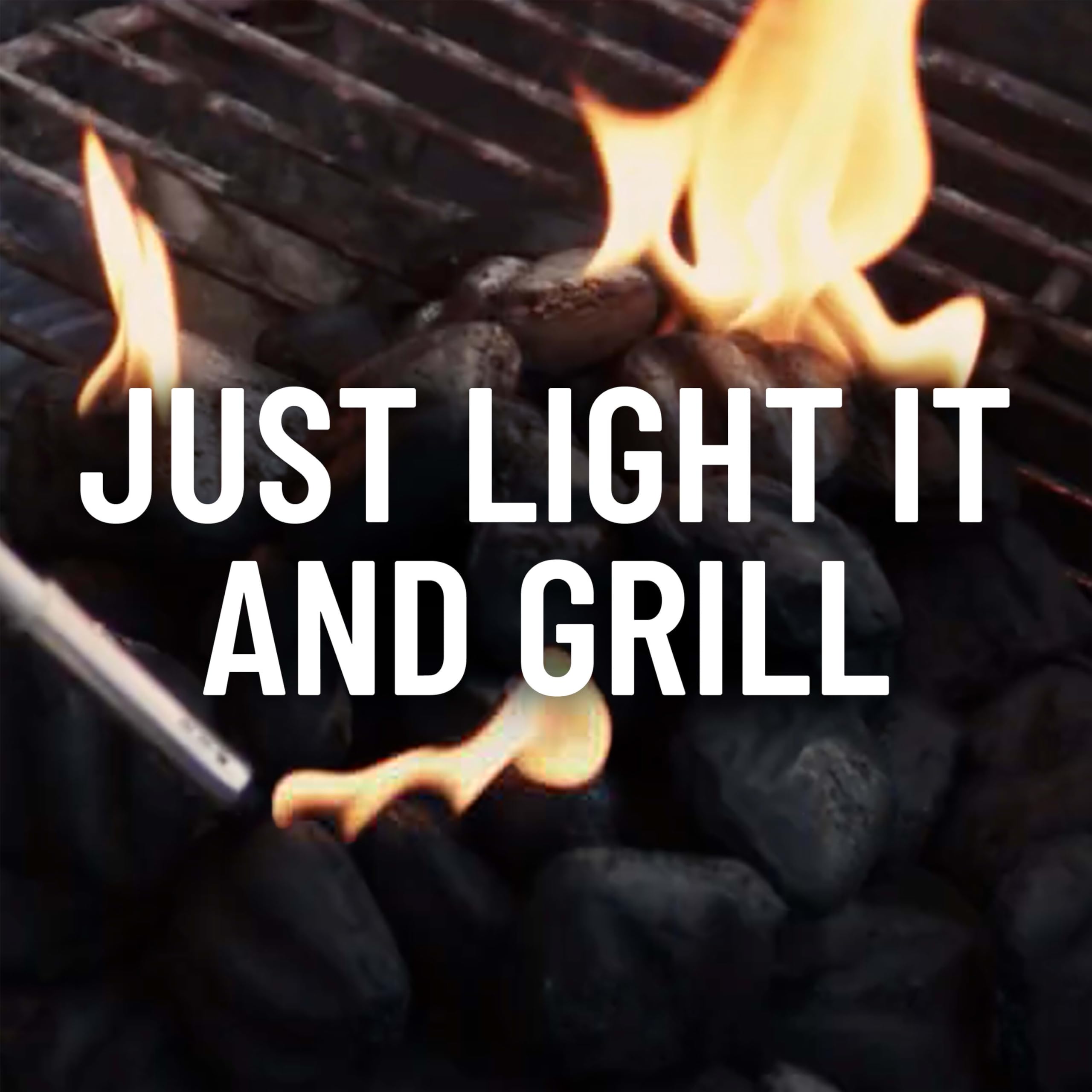 Kingsford Match Light Instant Charcoal Briquettes - 8 lbs Quick Lighting BBQ Charcoal for Grilling, Smoking & Outdoor Cooking | Perfect for Backyard BBQs, Camping & Tailgating Parties